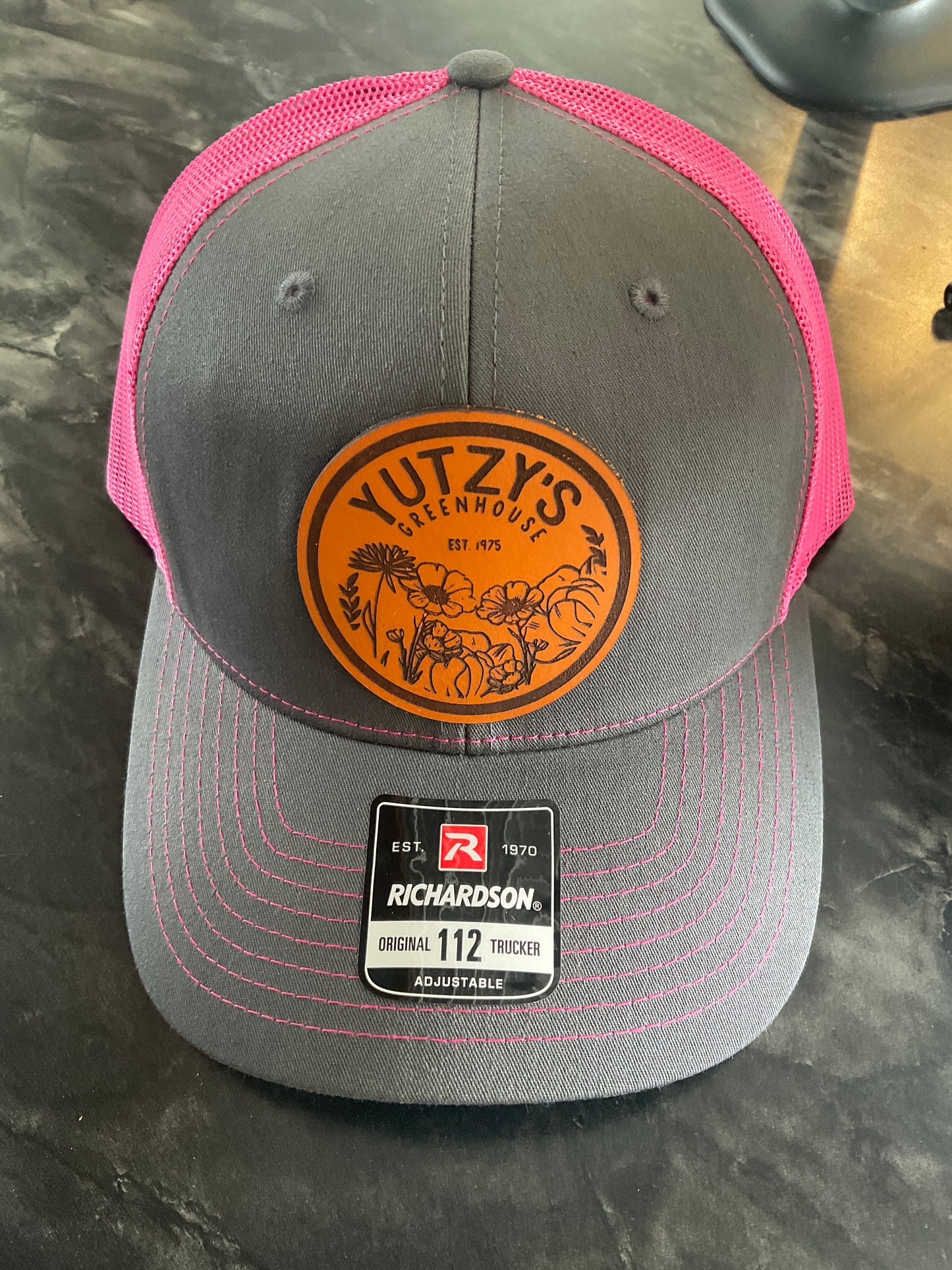 Custom Leather Patch Hats