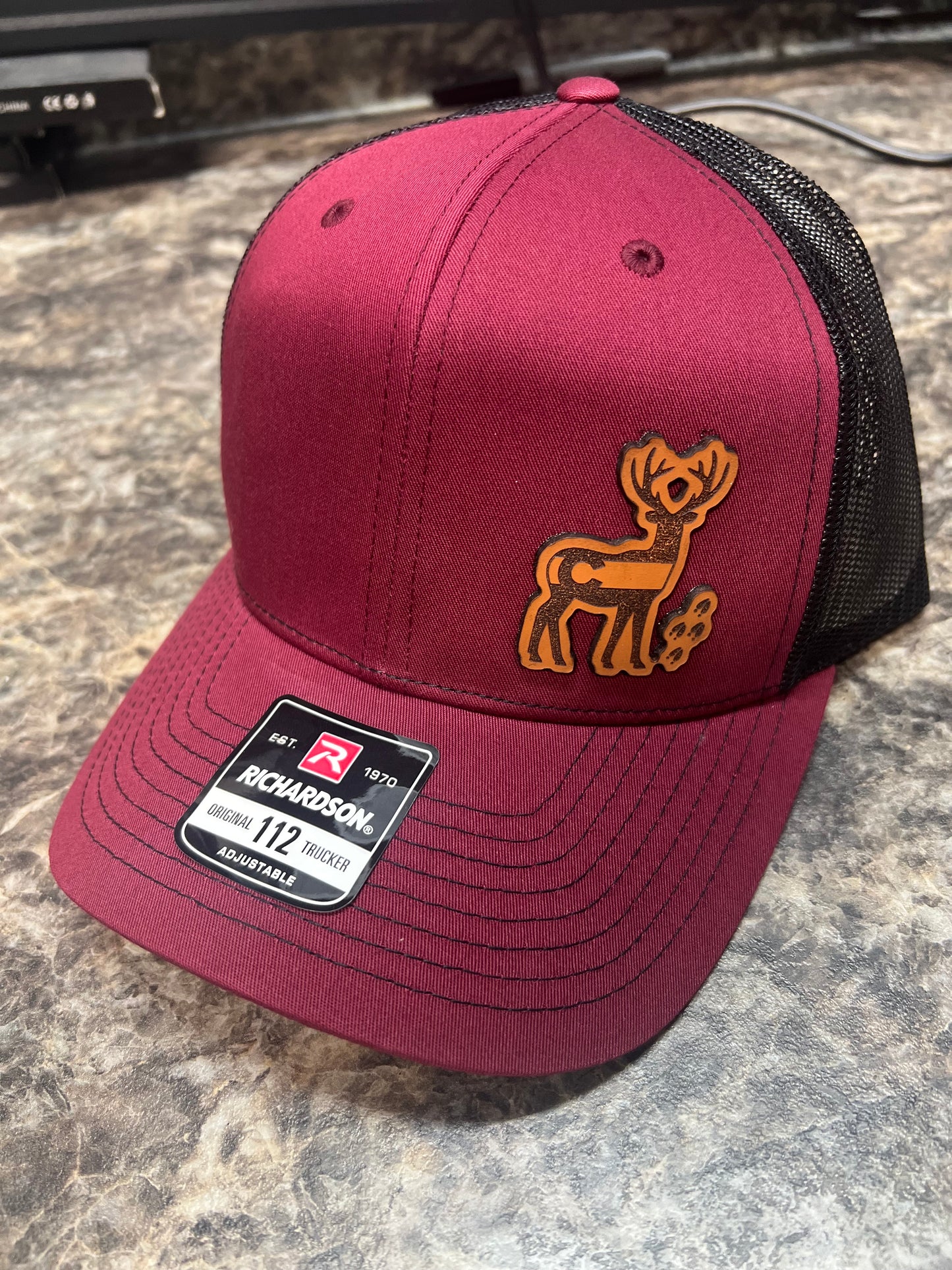 Custom Leather Patch Hats