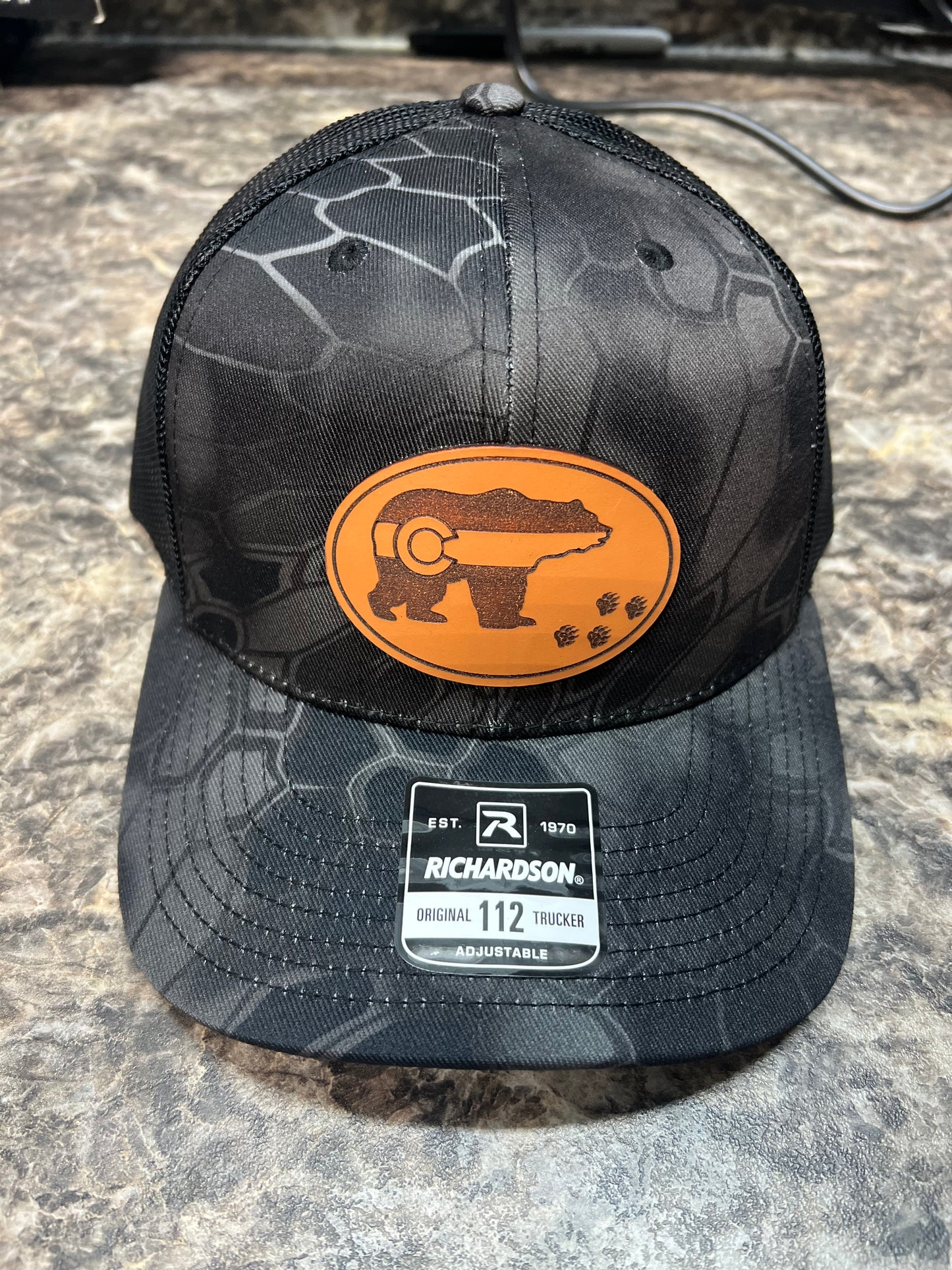 Custom Leather Patch Hats