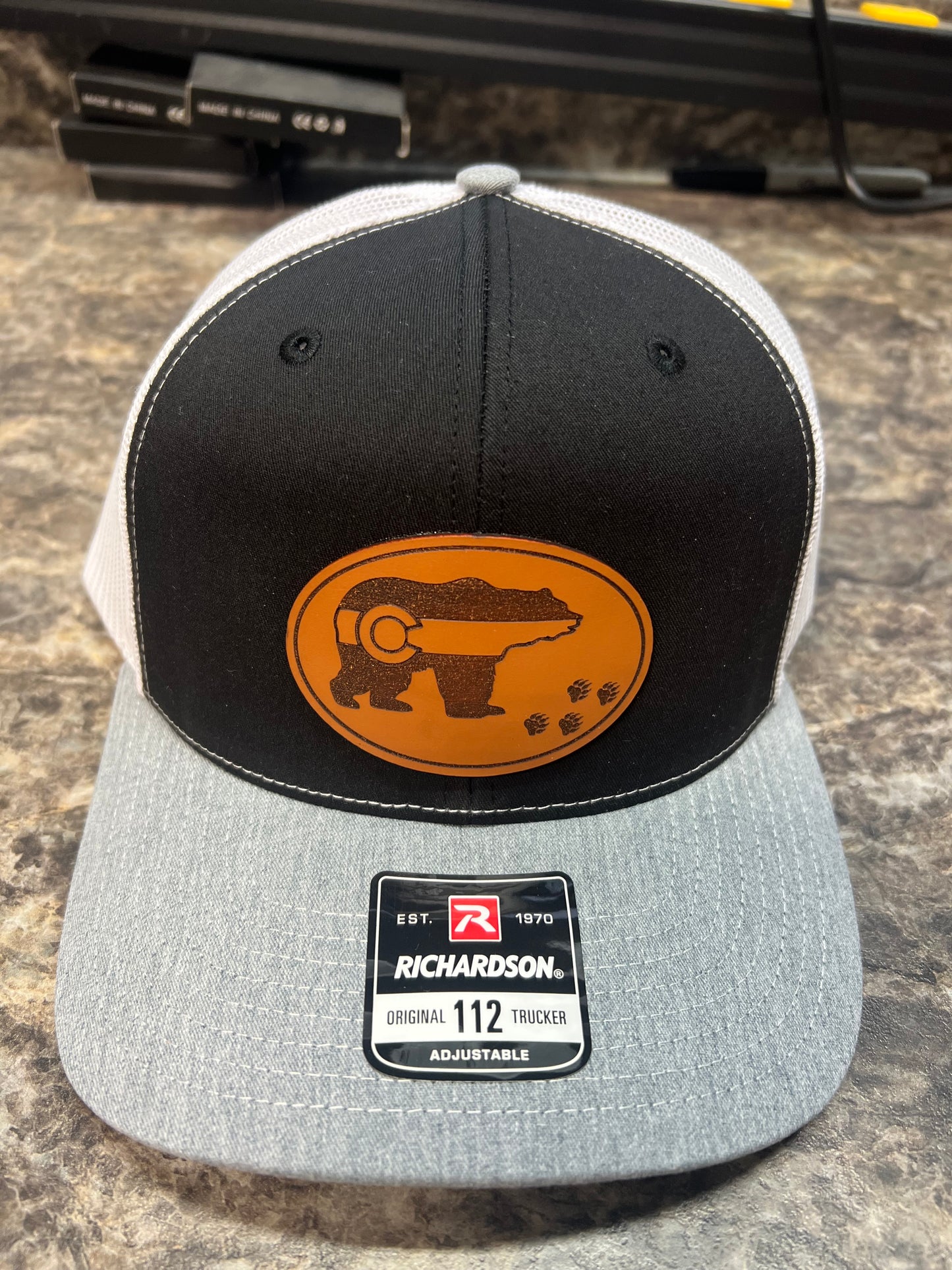 Custom Leather Patch Hats